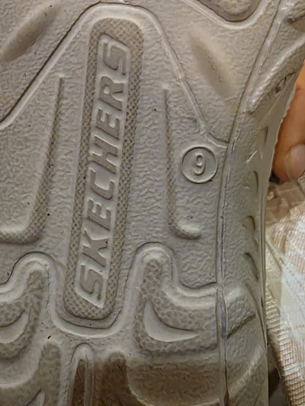 Skechers Women’s White Slip-On Shower Sandals - Picture 4 of 4